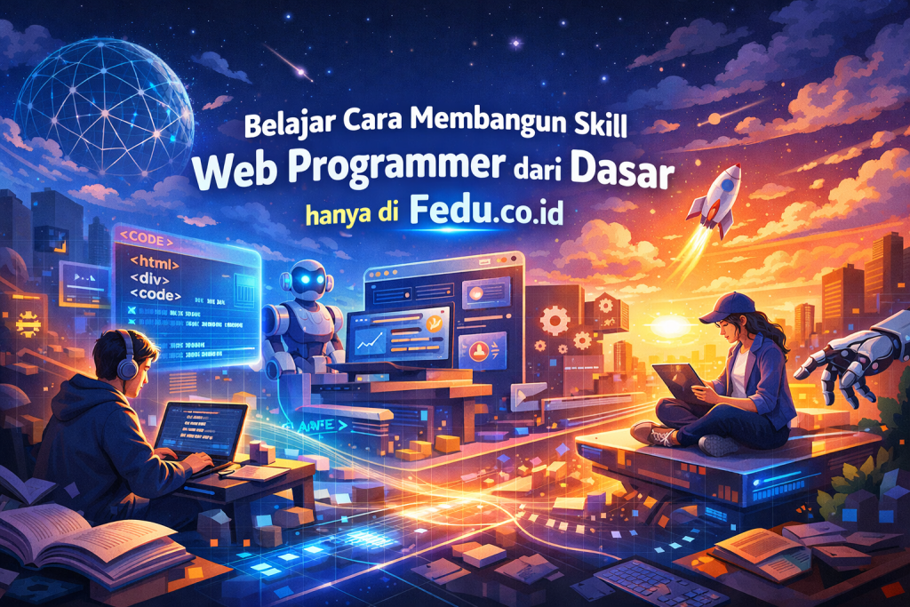 Belajar Skill Web Programmer Dasar dari Nol di Fedu.co.id